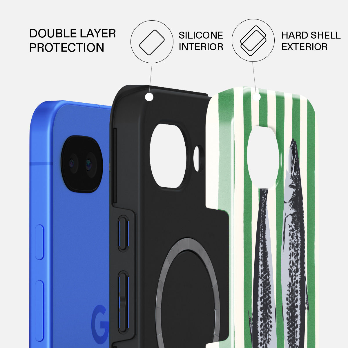 Sardinhas - Google Pixel 10a Case