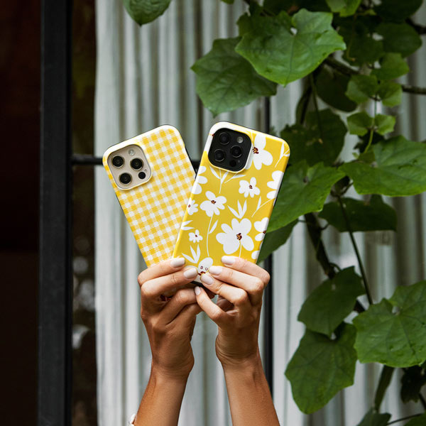 Tuscan Sun - Yellow Plaid Google Pixel 10a Case