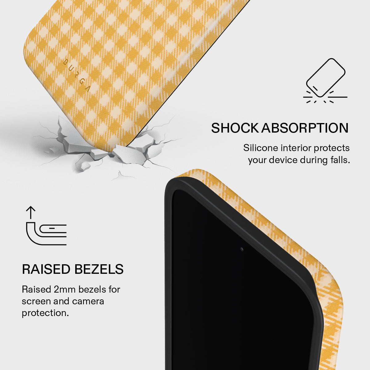Tuscan Sun - Yellow Plaid Xiaomi 15T Pro Case