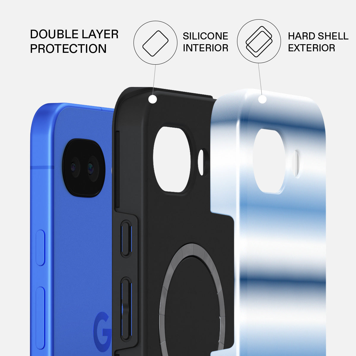 White Noise - Google Pixel 10a Case