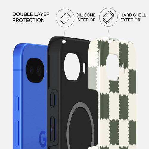 Retro Grid - Google Pixel 10a Case