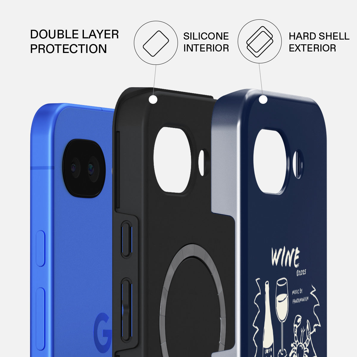 Wine & Dine - Google Pixel 10a Case