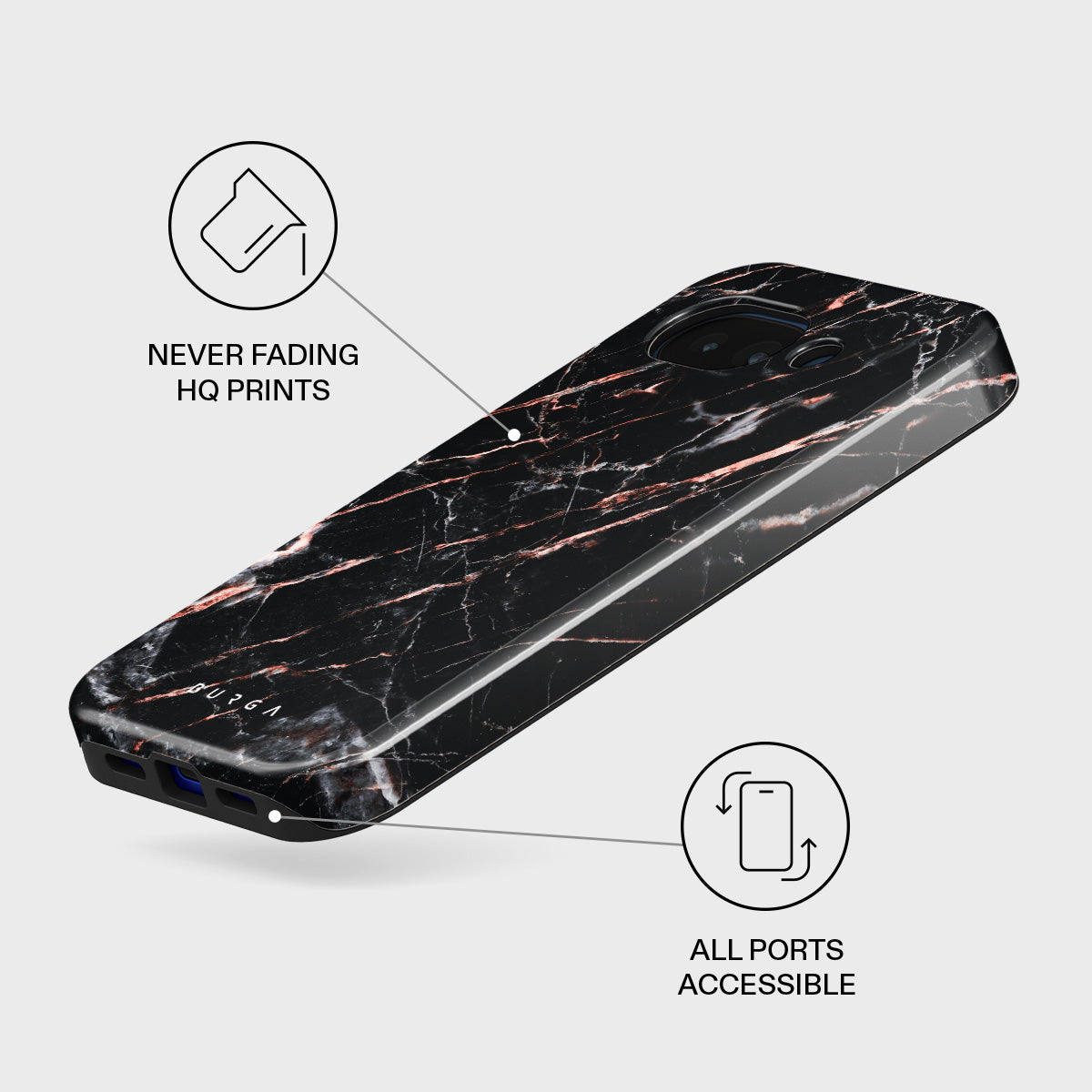 Rose Gold Marble - Google Pixel 10a Case