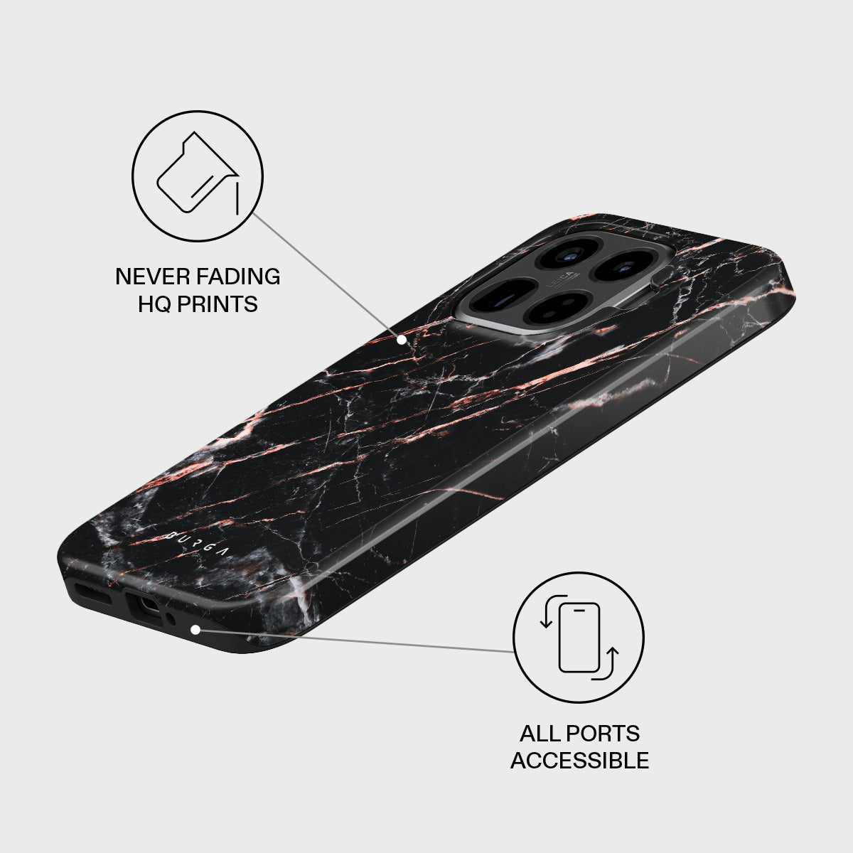 Rose Gold Marble - Xiaomi 15T Pro Case