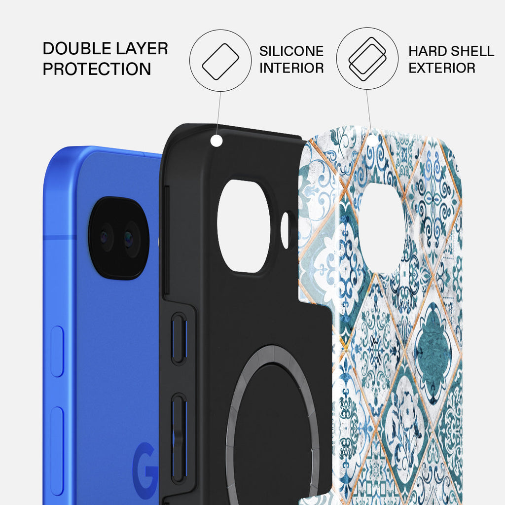 Tropical Oasis - Ornament Google Pixel 10a Case