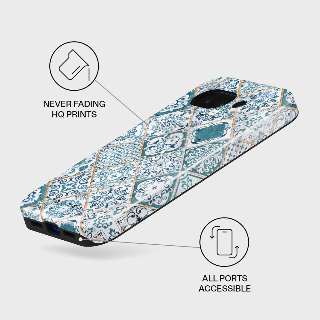 Tropical Oasis - Ornament Google Pixel 10a Case