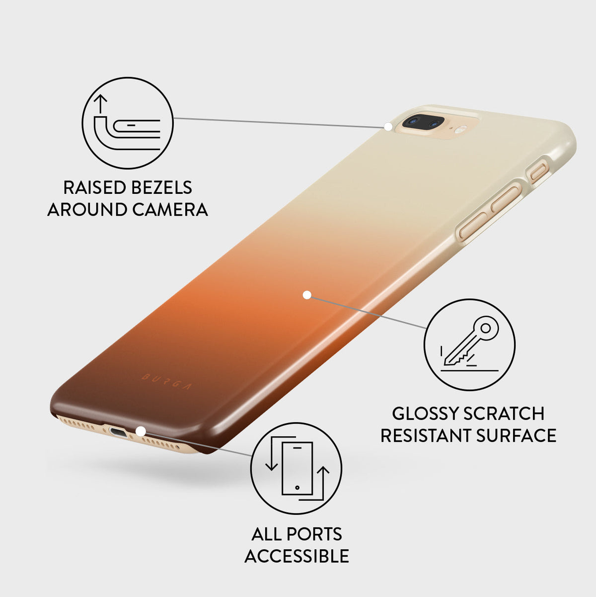 Slow Burn - iPhone 7 Plus / 8 Plus Case