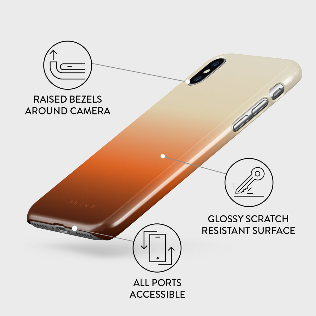 Slow Burn - iPhone X / XS Case