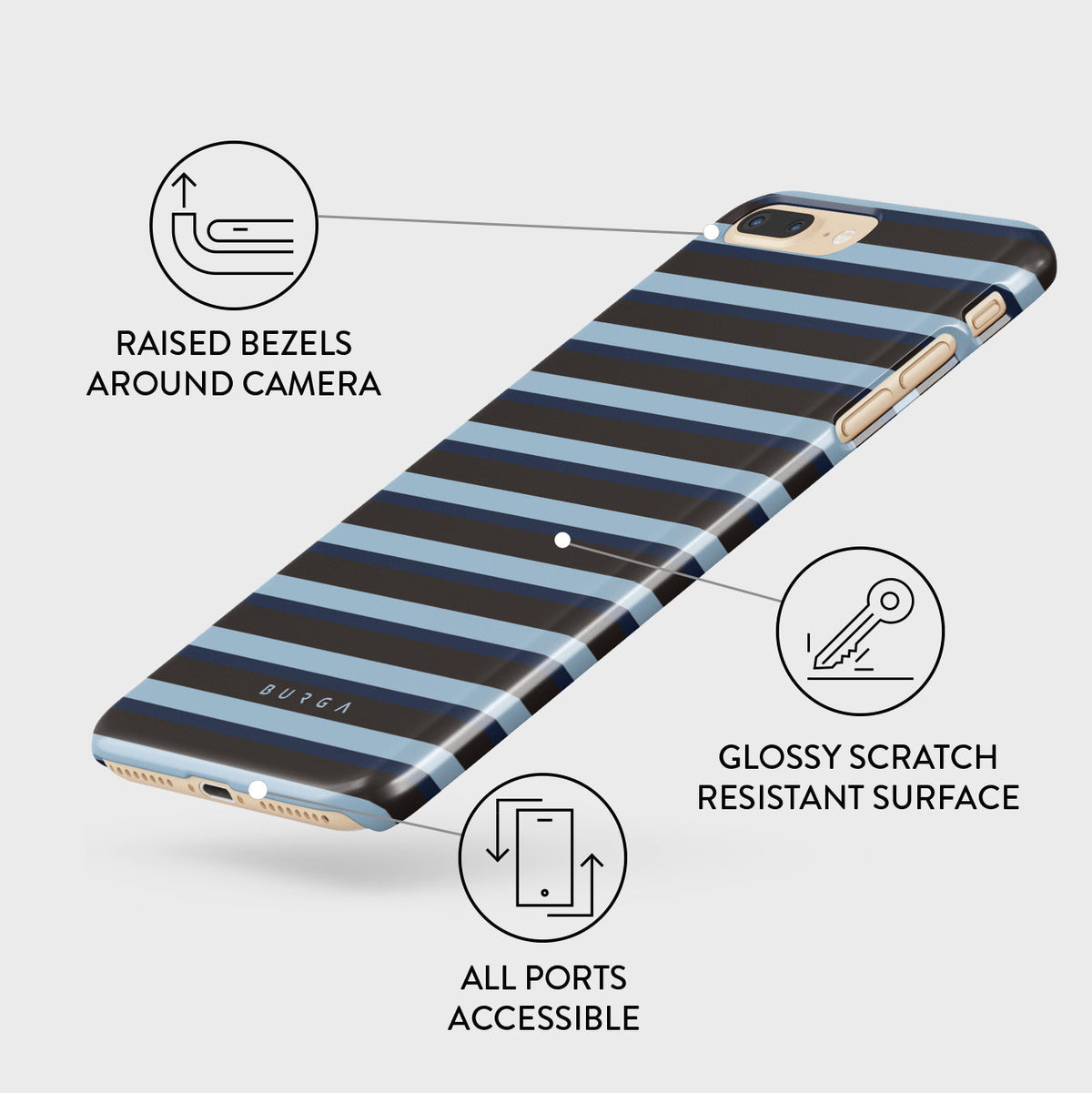 Window Seat - iPhone 7 Plus / 8 Plus Case
