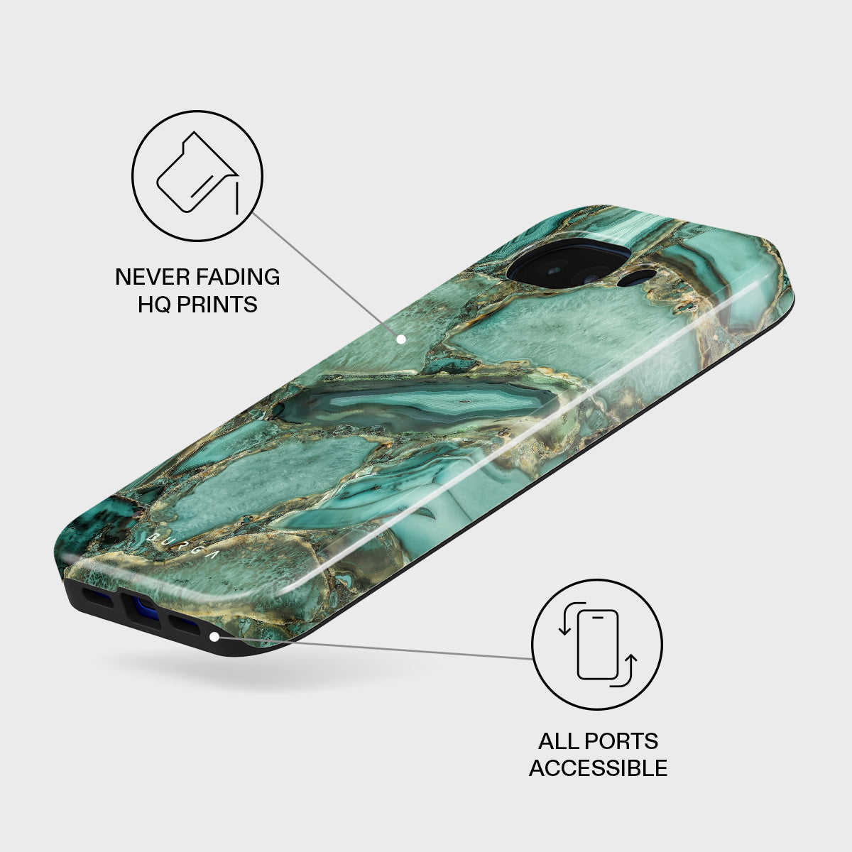 Ubud Jungle - Turquoise Google Pixel 10a Case