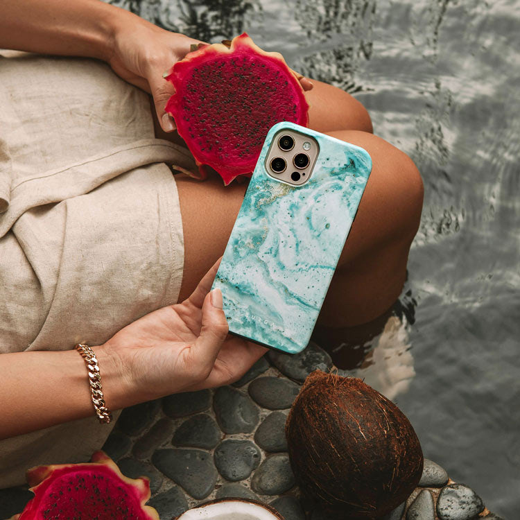 Uluwatu Waves - Teal Xiaomi 15T Pro Case