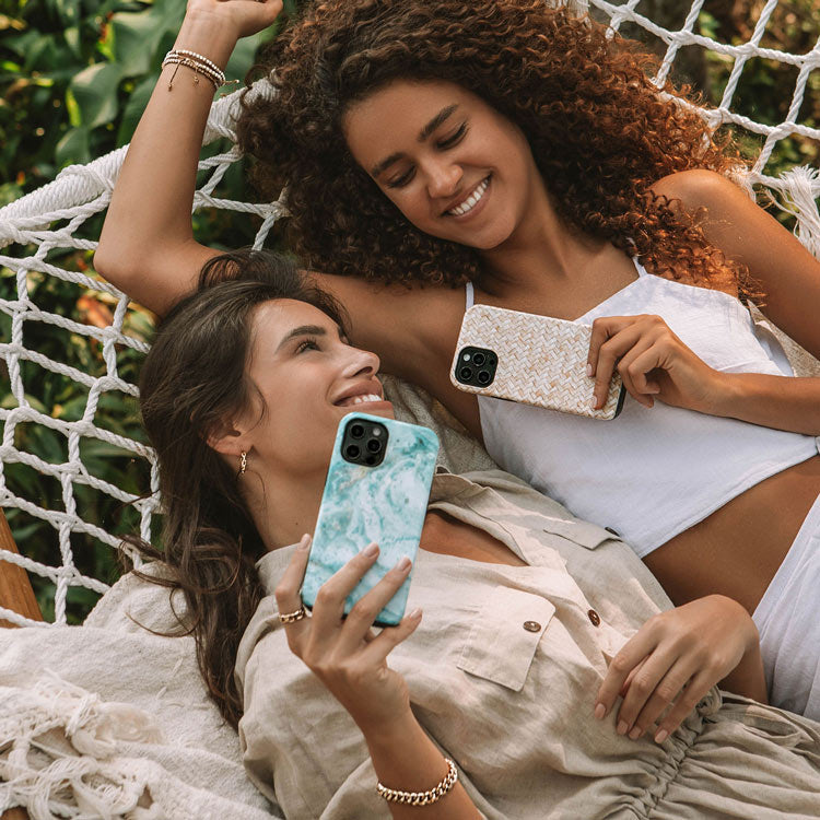 Uluwatu Waves - Teal Google Pixel 10a Case