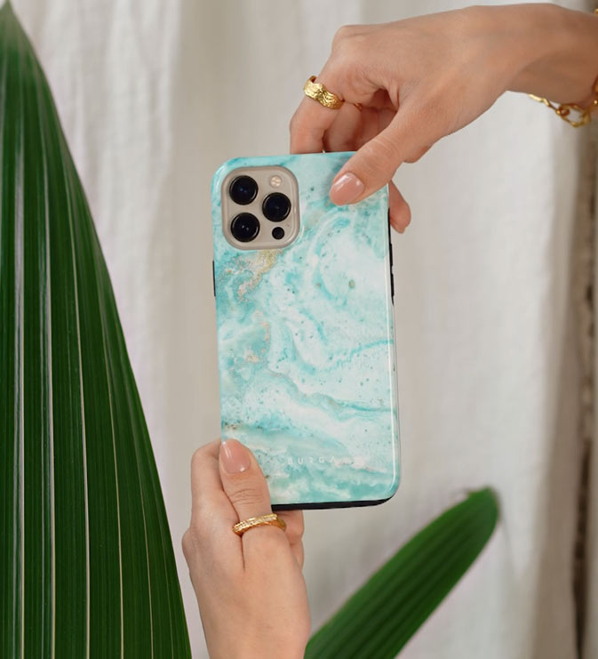 Uluwatu Waves - Teal Xiaomi 15T Pro Case