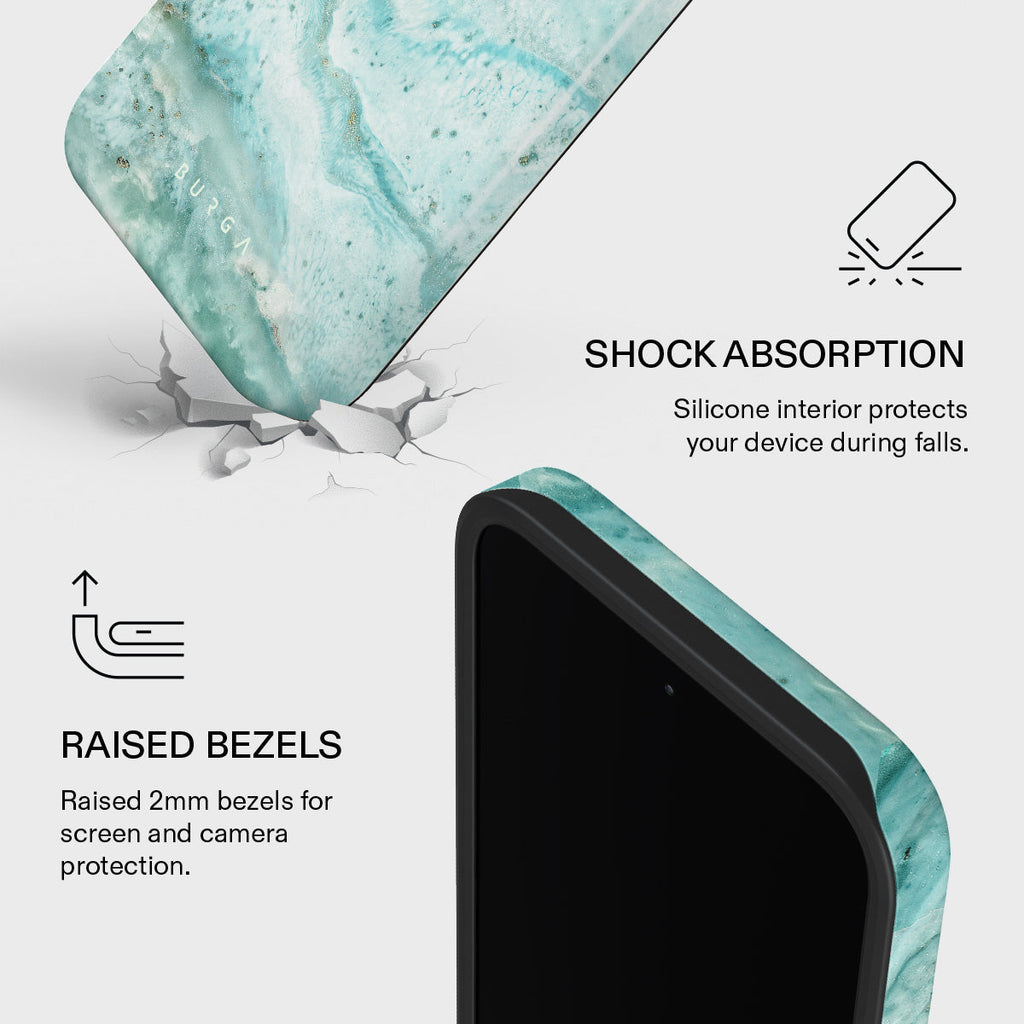 Uluwatu Waves - Teal Xiaomi 15T Pro Case